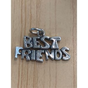 .925 Best Friends Sterling Silver Jewelry Charm